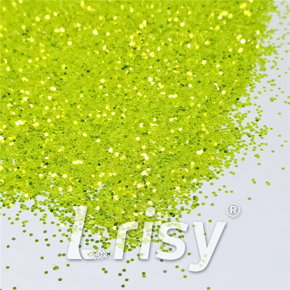 1mm Light Green High Brightness Glaze Chunky Glitter XC-YC012A