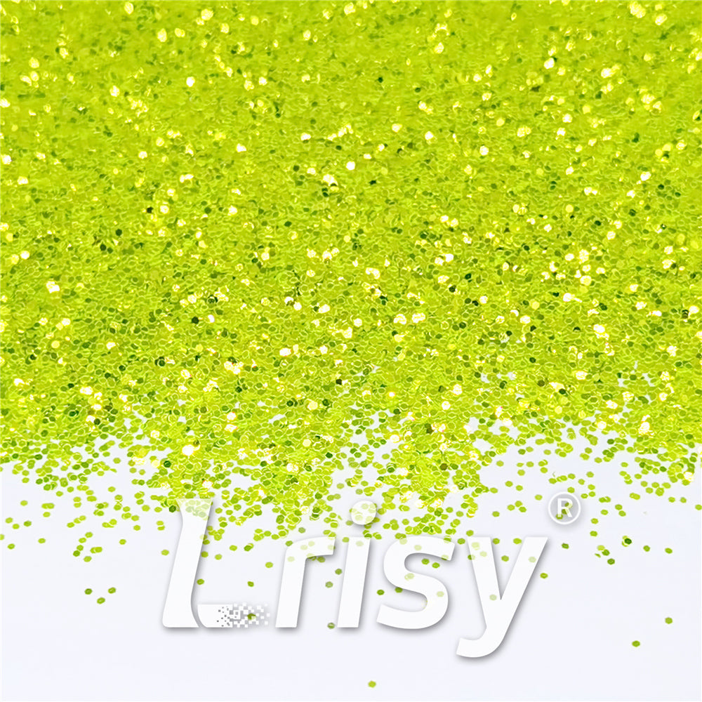 1mm Light Green High Brightness Glaze Chunky Glitter XC-YC012A