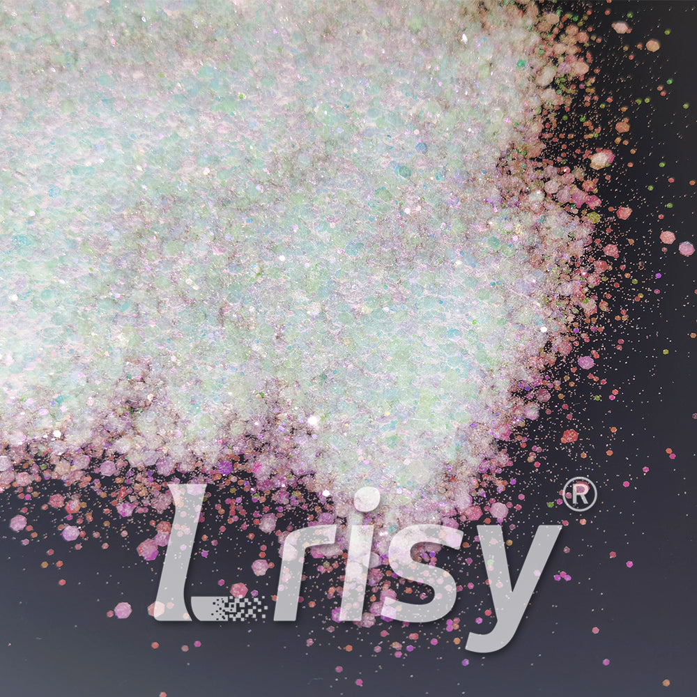 Iridescent Sky Blue General Mixed High Brightness Glitter FC012