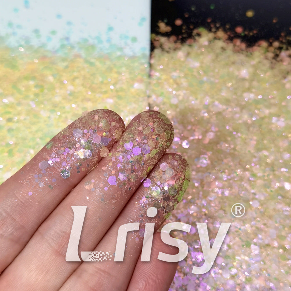 Iridescent Sun Light General Mixed High Brightness Glitter FC009