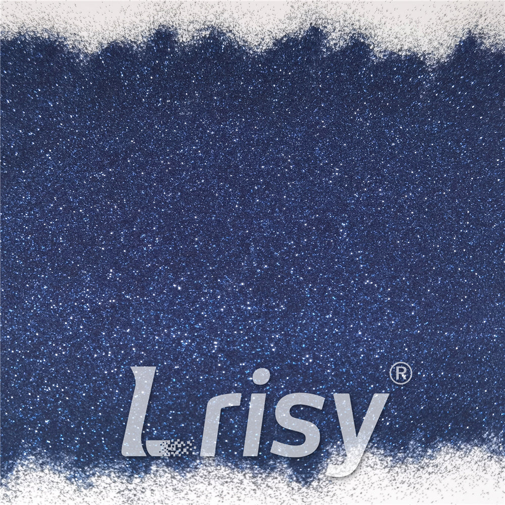 0.2mm Deep Sea Blue Glitter Pure Color B0716