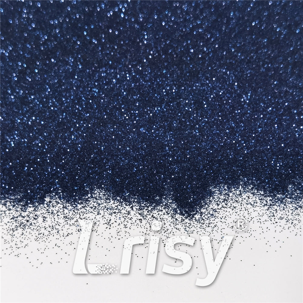 0.2mm Deep Sea Blue Glitter Pure Color B0716