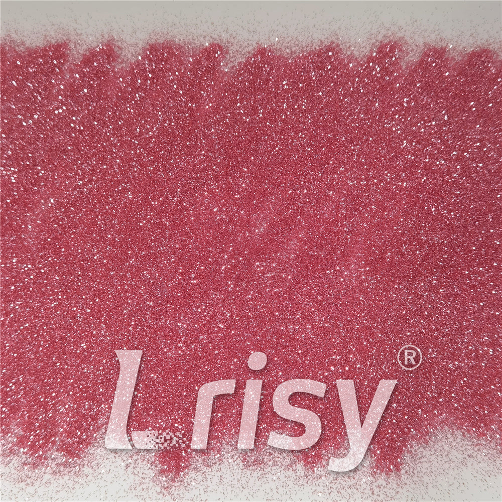 0.2mm Carmine Pink Glitter Pure Color B0918