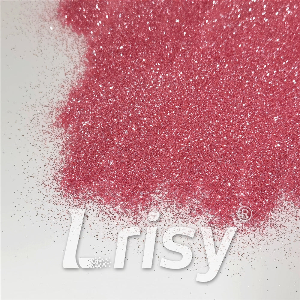 0.2mm Carmine Pink Glitter Pure Color B0918