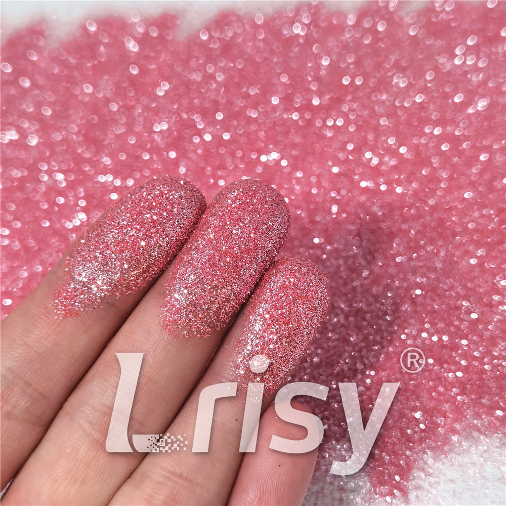 0.2mm Carmine Pink Glitter Pure Color B0918