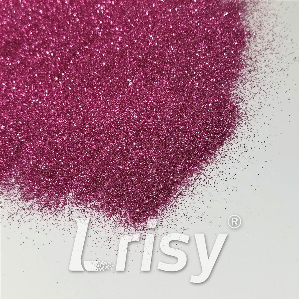 0.2mm Fuchsia Rose Glitter Pure Color B0913
