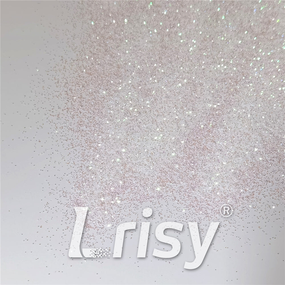 0.2mm Iridescent Pink White Professional Cosmetic Glitter For Lip Gloss, Lipstick FCH03