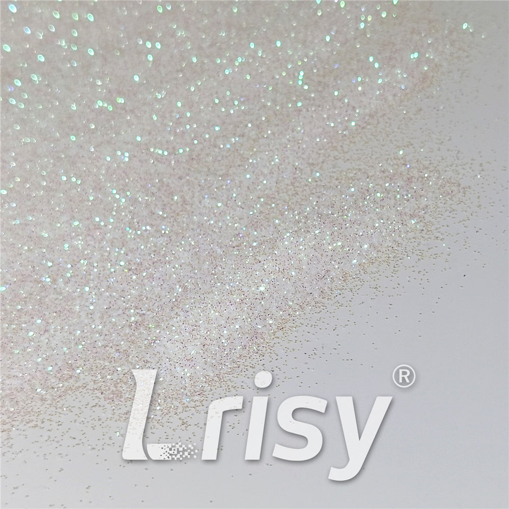 0.2mm Iridescent Pink White Professional Cosmetic Glitter For Lip Gloss, Lipstick FCH03