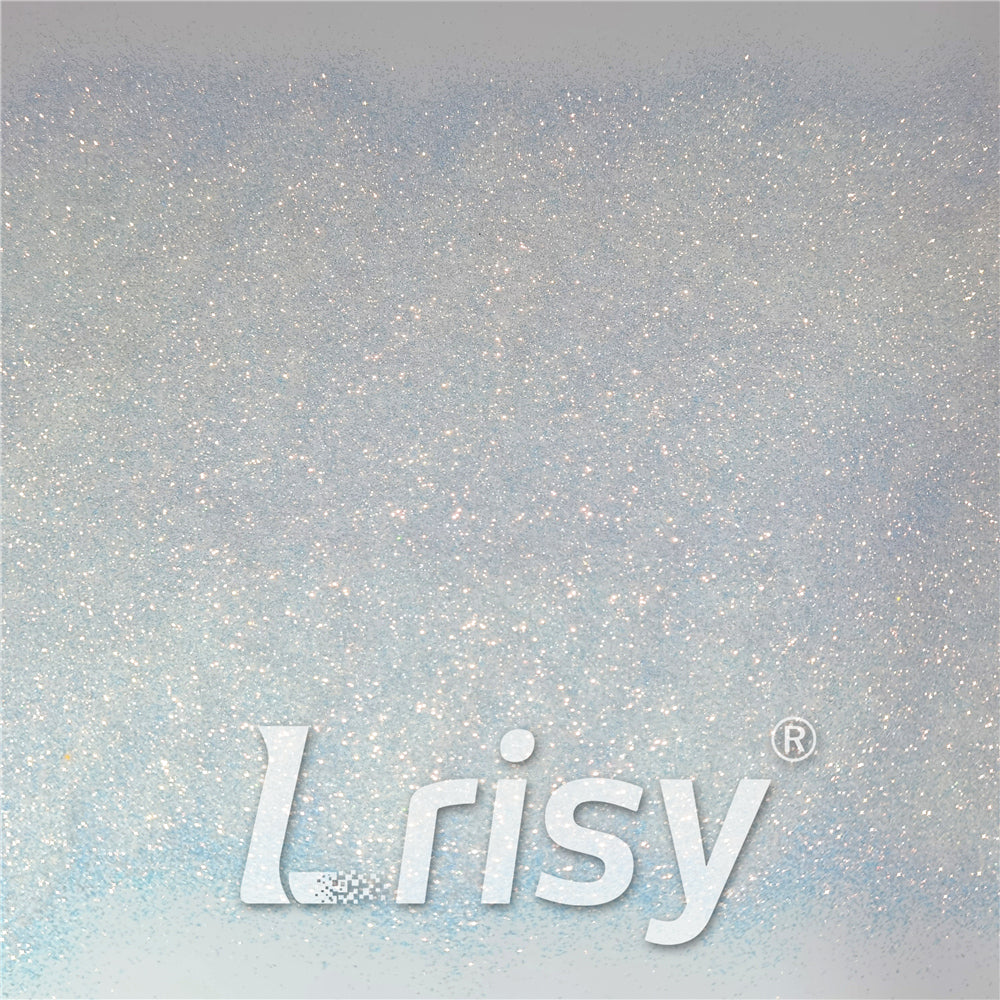 0.2mm Iridescent Ice Blue White Professional Cosmetic Glitter For Lip Gloss, Lipstick FCH21
