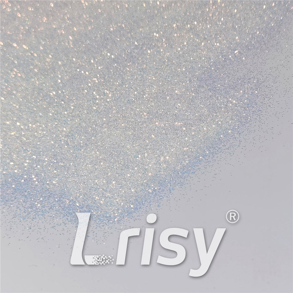 0.2mm Iridescent Ice Blue White Professional Cosmetic Glitter For Lip Gloss, Lipstick FCH21