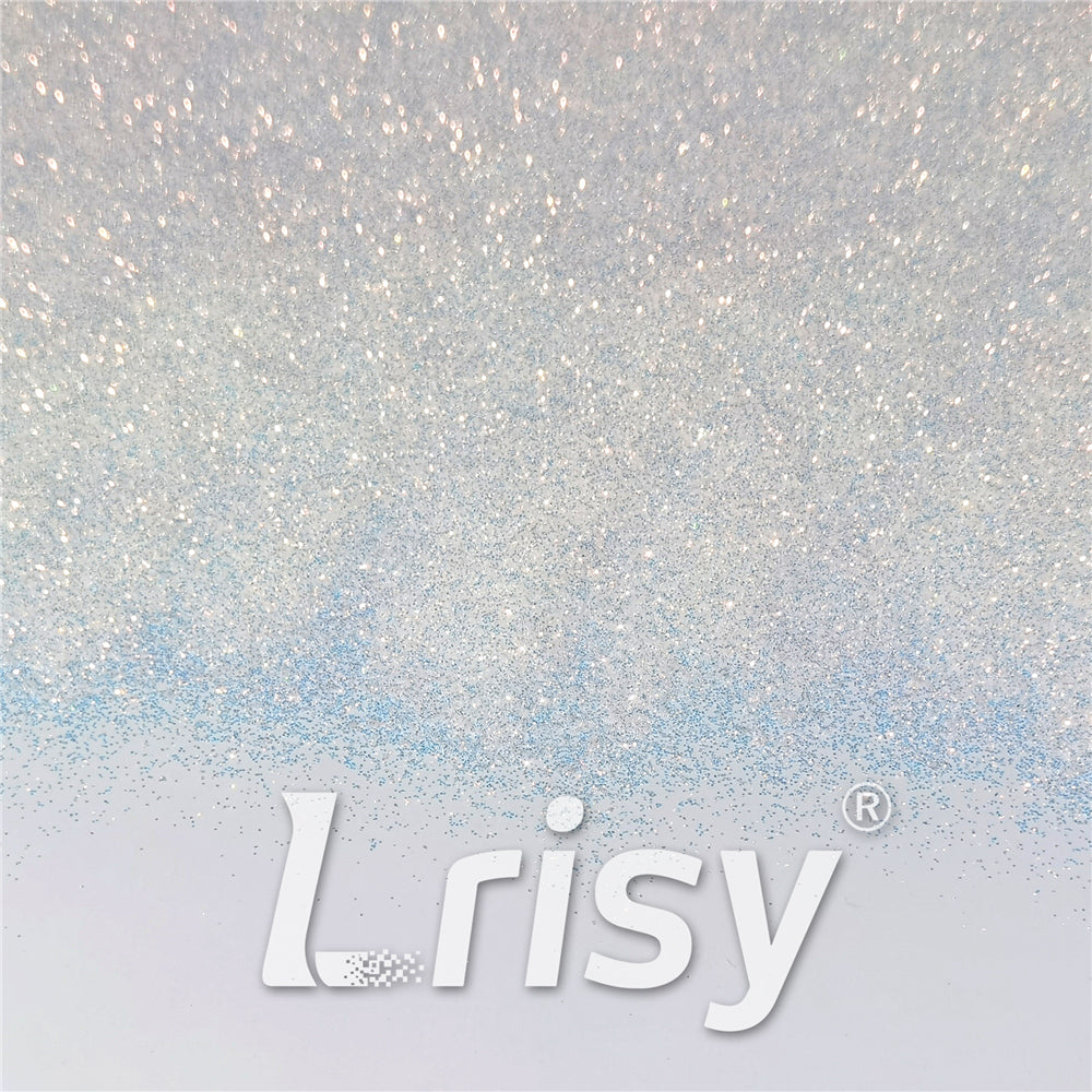 0.2mm Iridescent Ice Blue White Professional Cosmetic Glitter For Lip Gloss, Lipstick FCH21