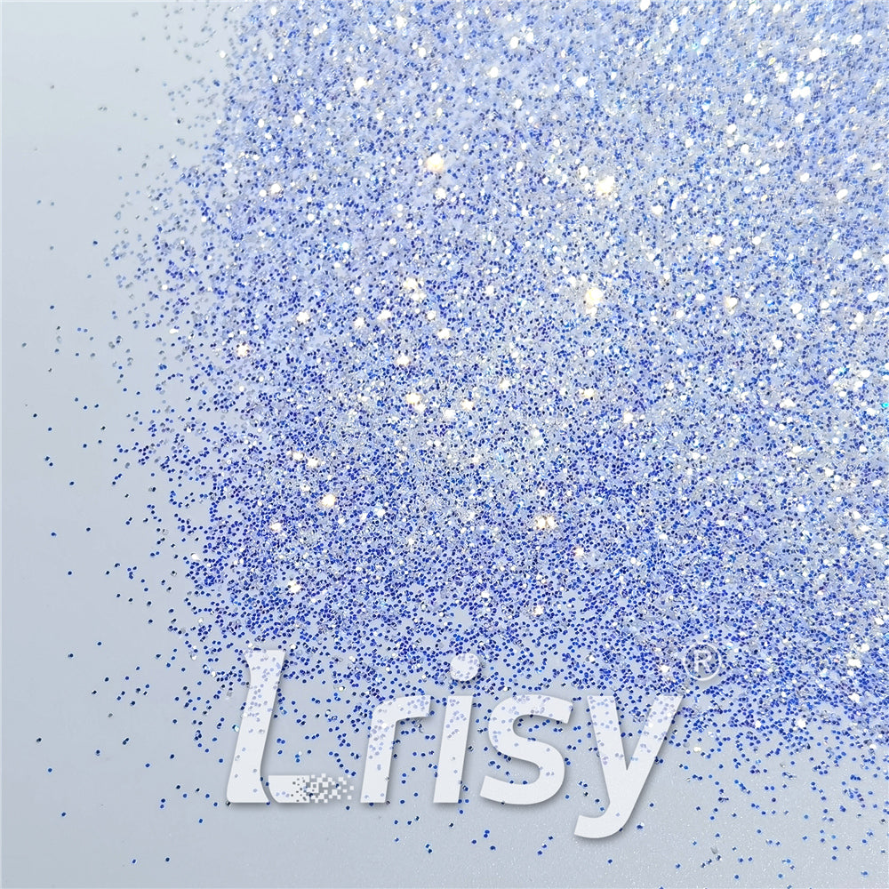 0.4mm Ice Blue and White Brightness Iridescent Glitter FC-NIB