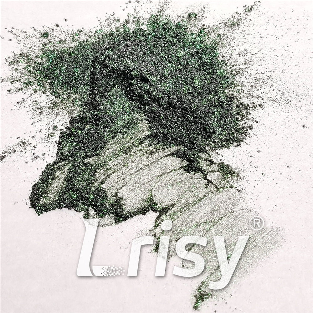 Iridescent Mica Powder Green Pigment Glitter STC8153