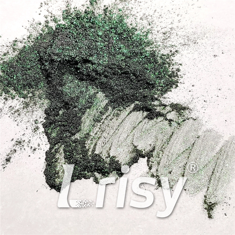 Iridescent Mica Powder Green Pigment Glitter STC8153