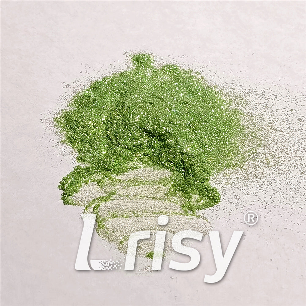Iridescent Mica Powder Green Pigment Glitter STC8151