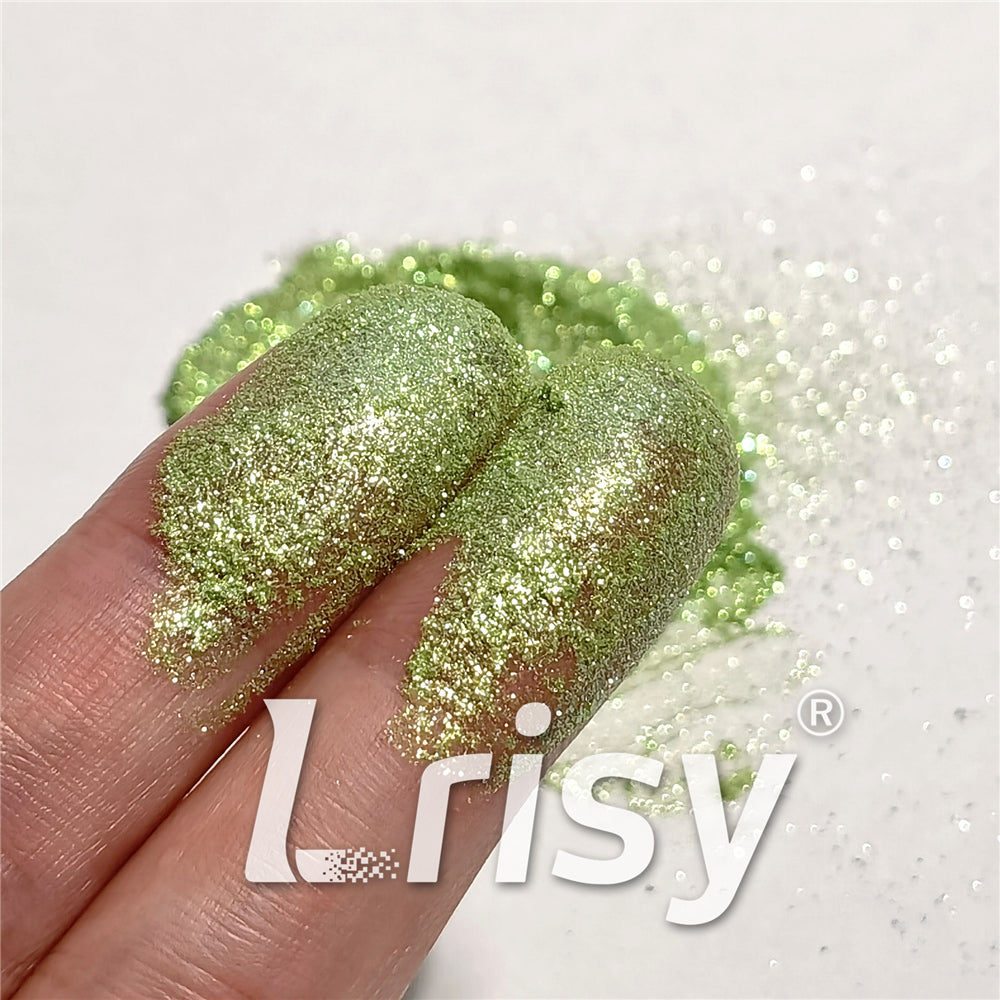 Iridescent Mica Powder Green Pigment Glitter STC8151