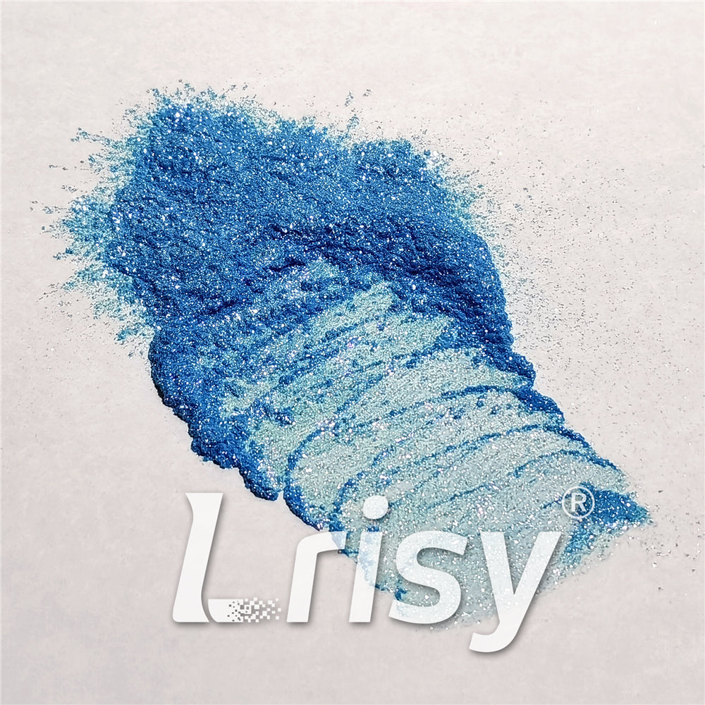Iridescent Mica Powder Light Blue Pigment Glitter STC8142