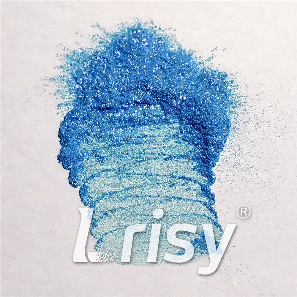 Iridescent Mica Powder Light Blue Pigment Glitter STC8142