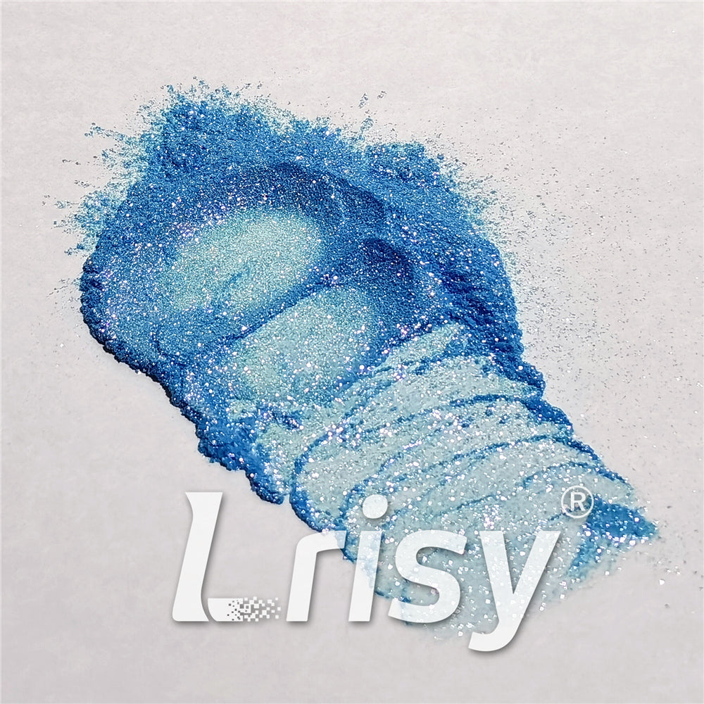 Iridescent Mica Powder Light Blue Pigment Glitter STC8142