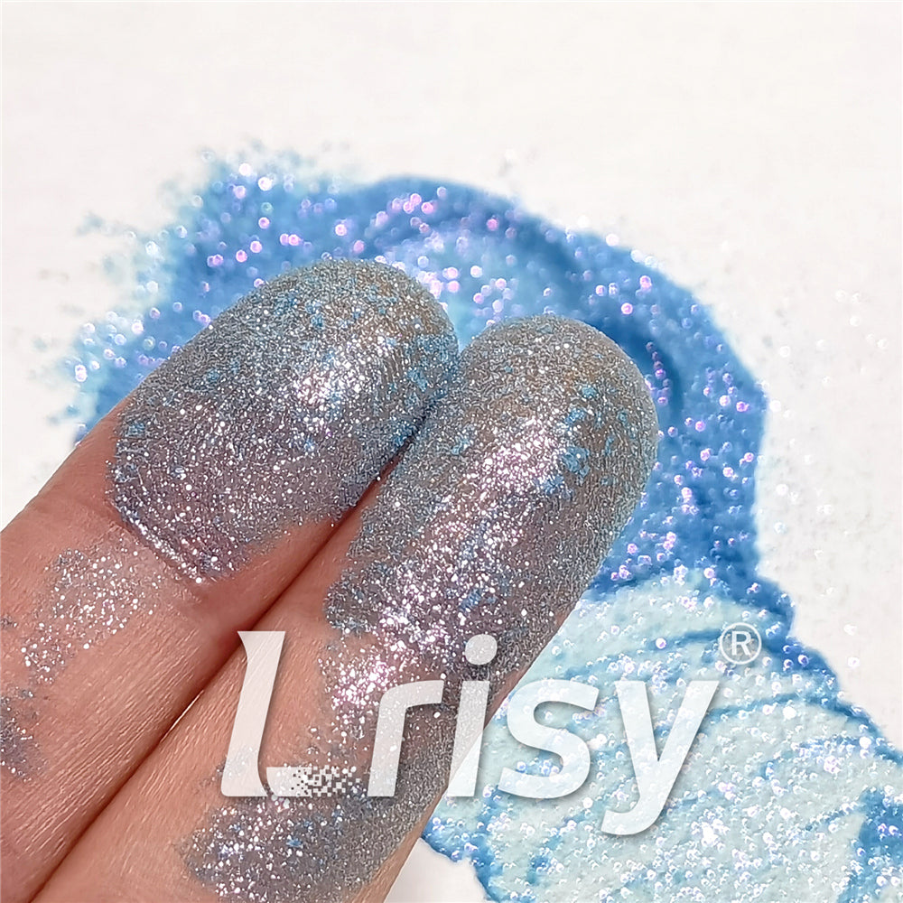 Iridescent Mica Powder Light Blue Pigment Glitter STC8142