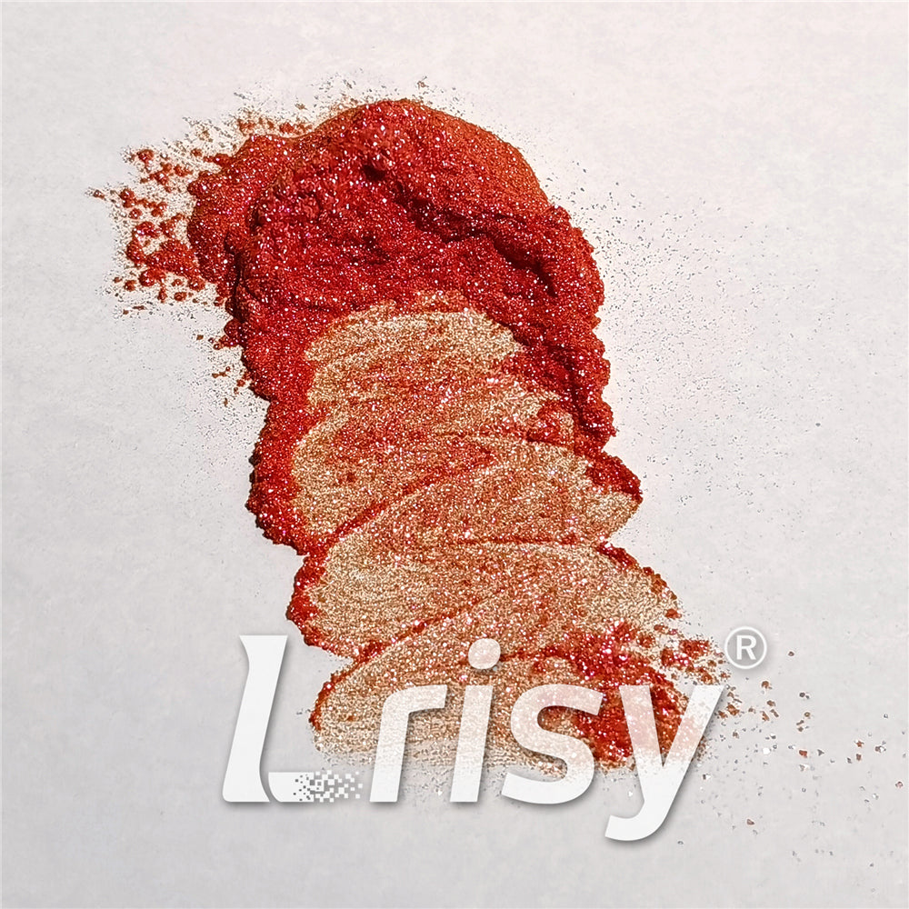 Iridescent Mica Powder Tangerine Pigment Glitter STC8123