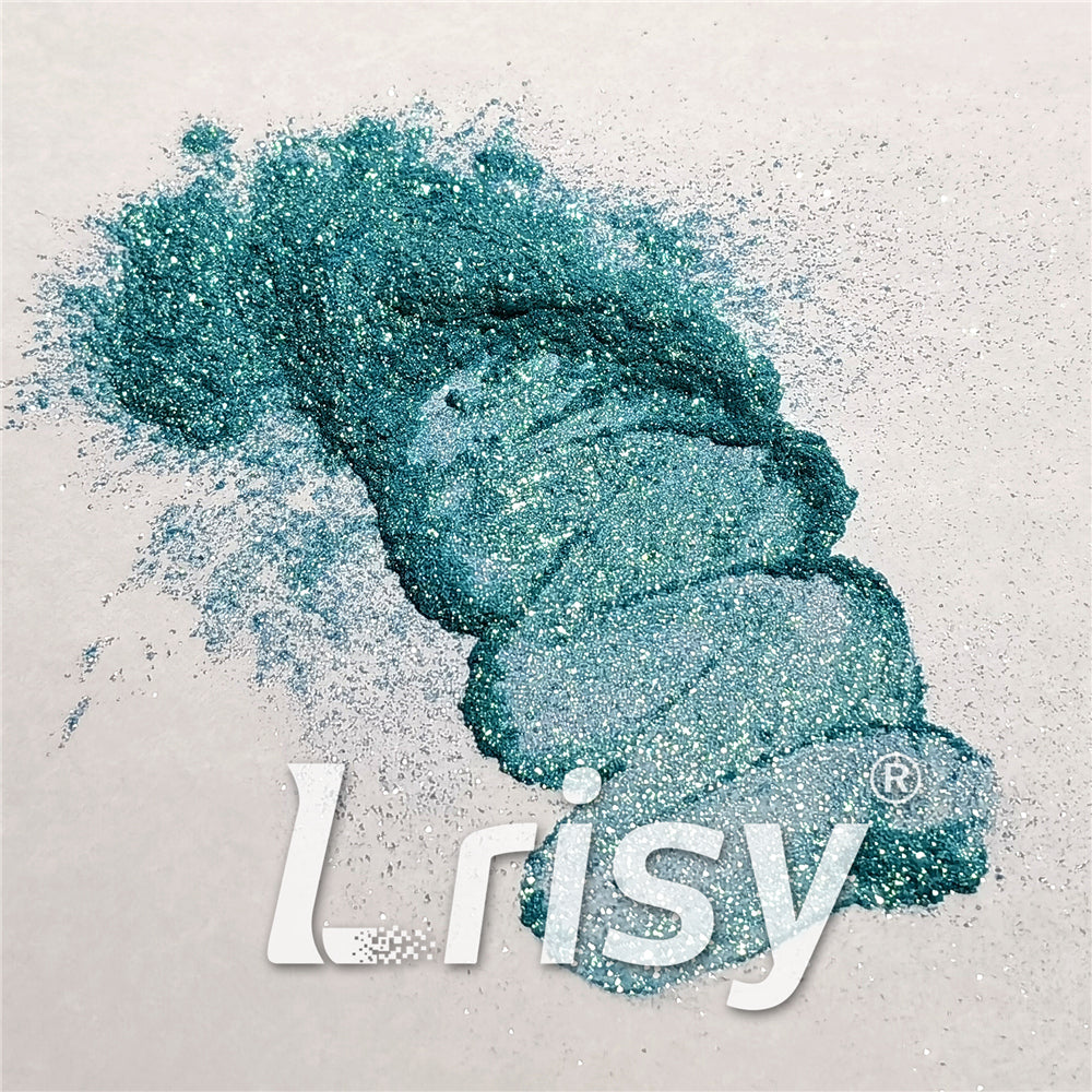 Iridescent Mica Powder Green Pigment Glitter STC8161