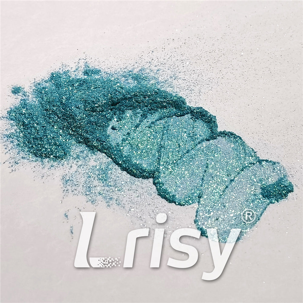 Iridescent Mica Powder Green Pigment Glitter STC8161