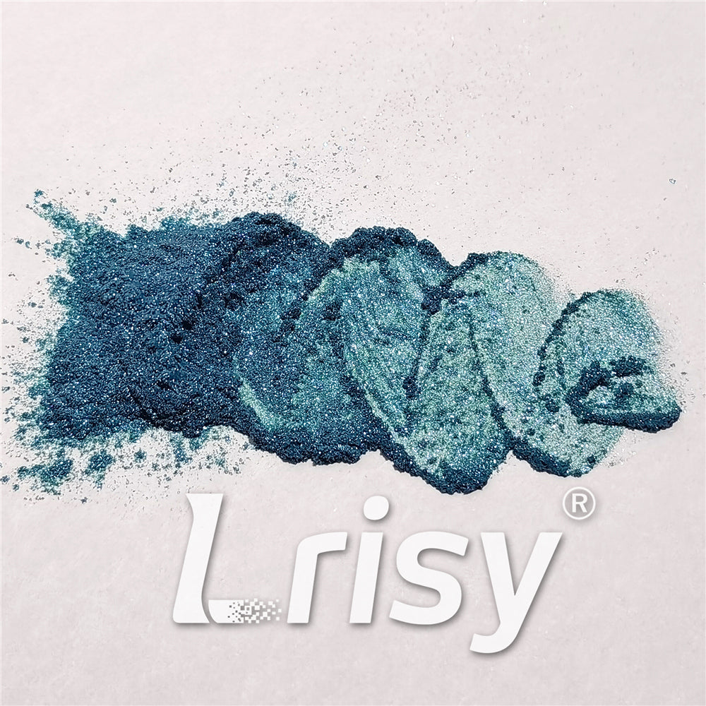 Iridescent Mica Powder Lake Blue Pigment Glitter STC8143