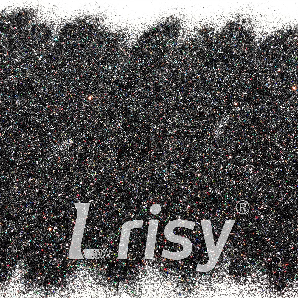 Custom Mixed Black Galaxy Extra Fine Holographic Glitter GEX1000 (By Chris.e KC)