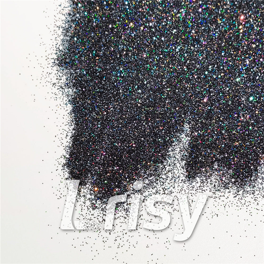 Custom Mixed Black Galaxy Extra Fine Holographic Glitter GEX1000 (By Chris.e KC)