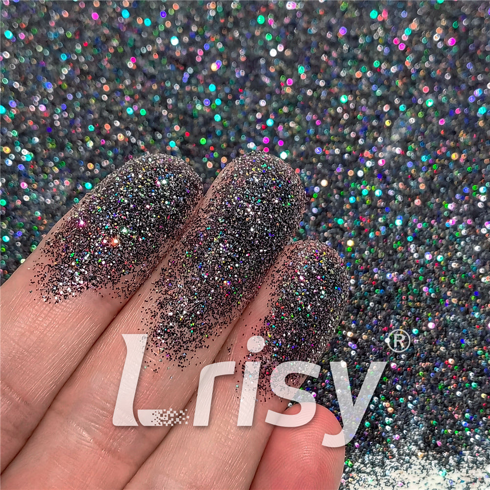 Custom Mixed Black Galaxy Extra Fine Holographic Glitter GEX1000 (By Chris.e KC)