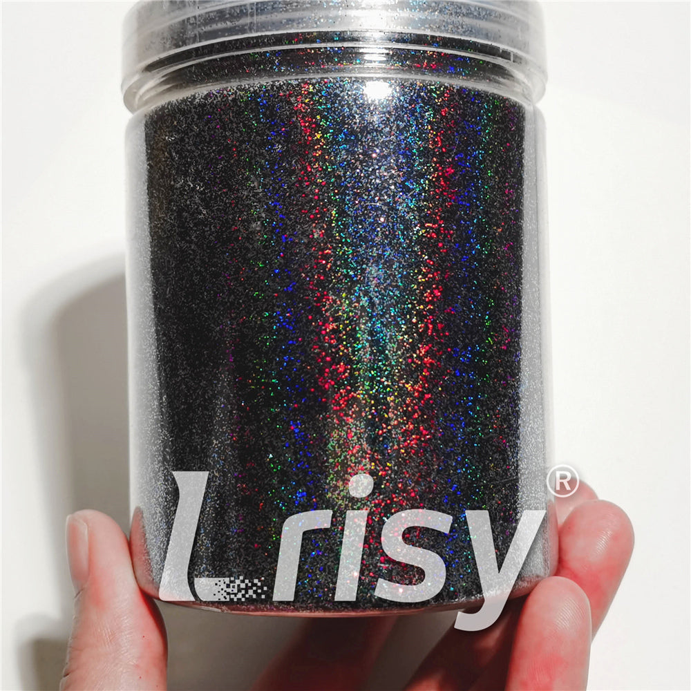 Custom Mixed Black Galaxy Extra Fine Holographic Glitter GEX1000 (By Chris.e KC)