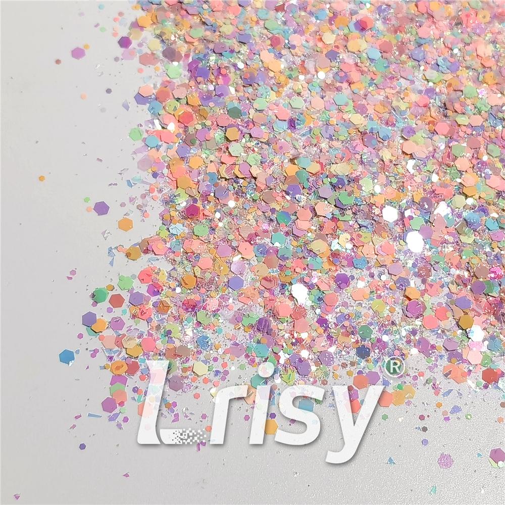 (By Christinasandovalboutique) Heavenly Heidi Custom Mixed Glitter WAL361