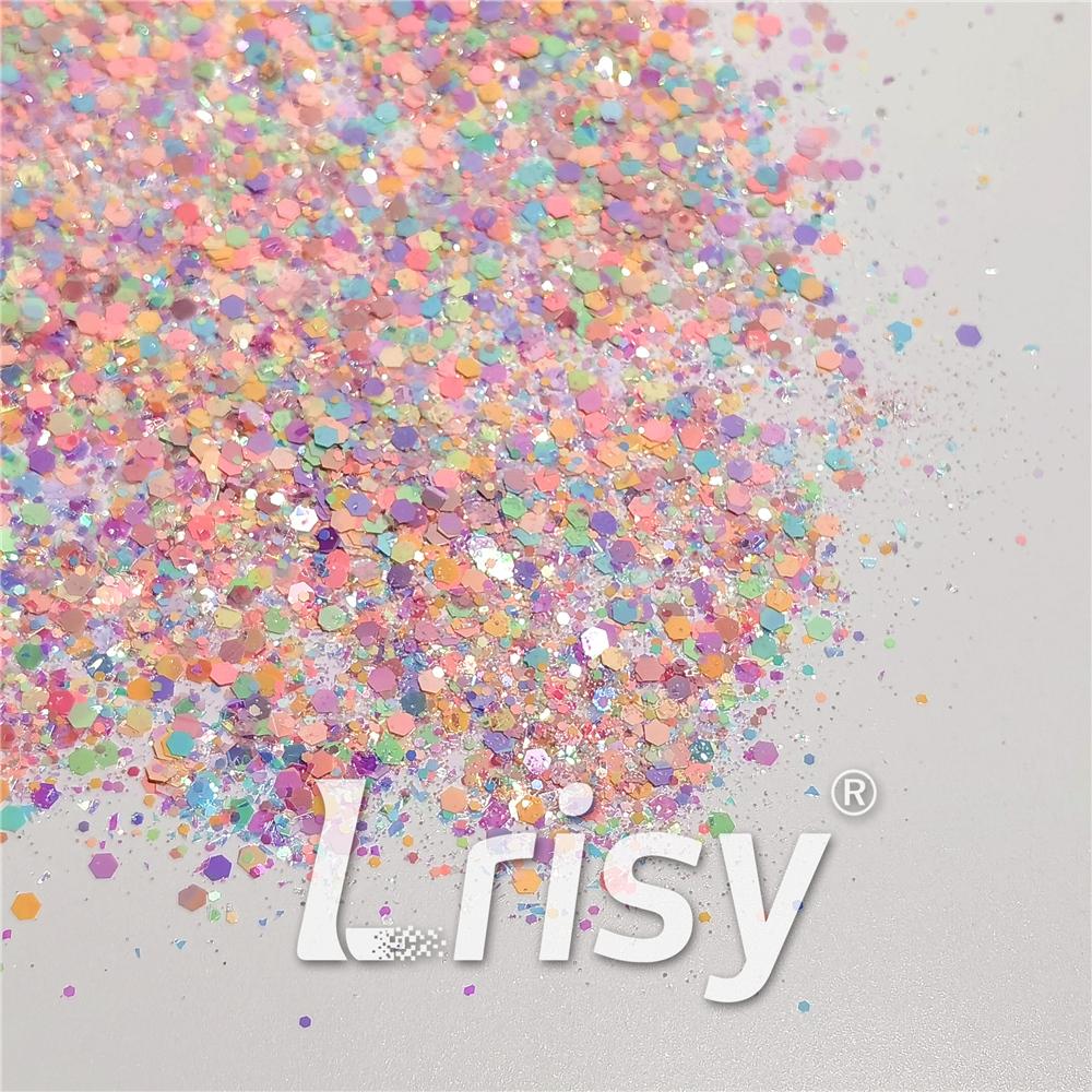 (By Christinasandovalboutique) Heavenly Heidi Custom Mixed Glitter WAL361