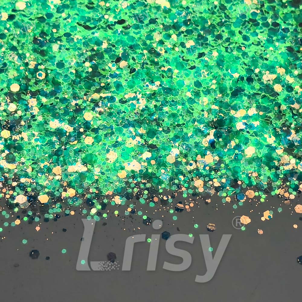 Candy Glow Custom Mixed Glitter WAL920 (By trippin_sarah)