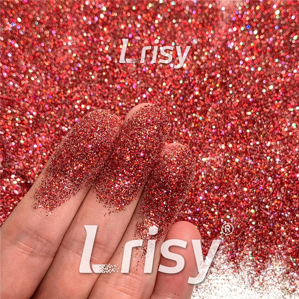 Custom Mixed Red Galaxy Extra Fine Holographic Glitter GEX300 (By Chris.e KC)