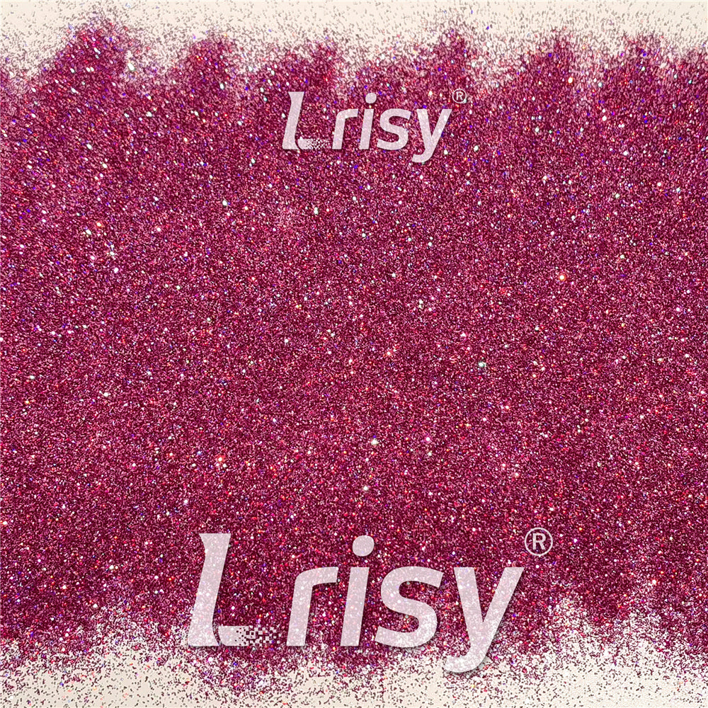 Custom Mixed Rose Red Galaxy Extra Fine Holographic Glitter GEX912 (By Chris.e KC)