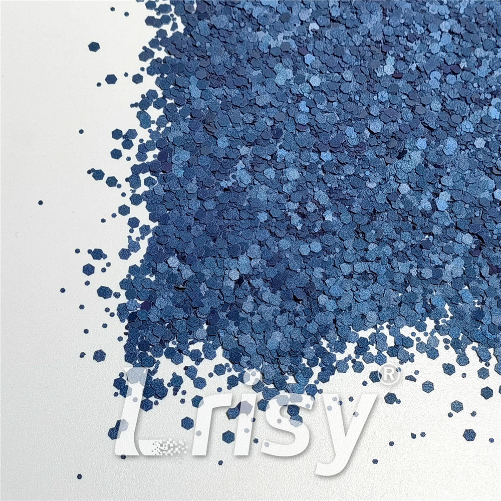 Mixed Glow In The Dark (Reflect Light At Night) Sea Blue To Sky Blue Glitter FC-FG715
