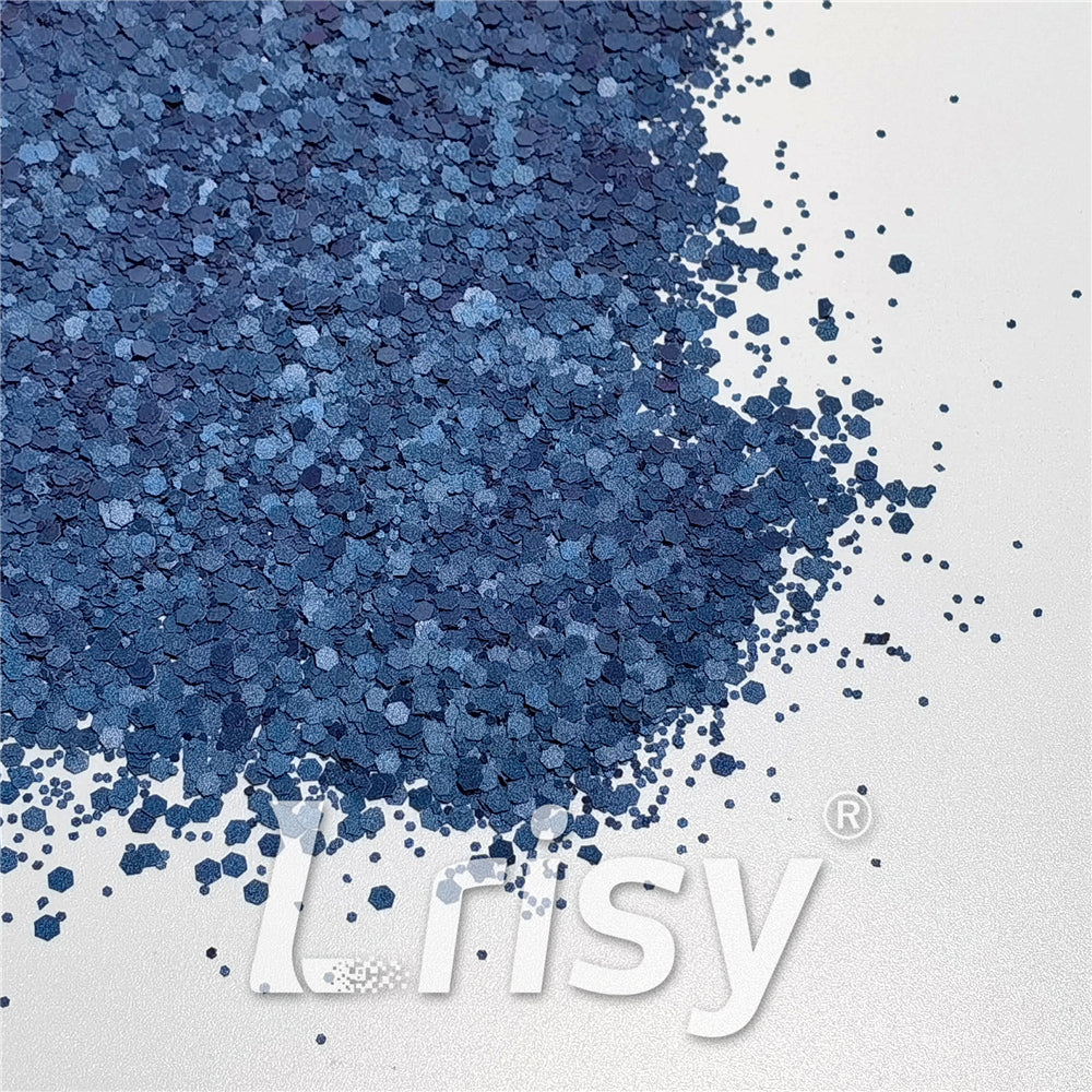 Mixed Glow In The Dark (Reflect Light At Night) Sea Blue To Sky Blue Glitter FC-FG715