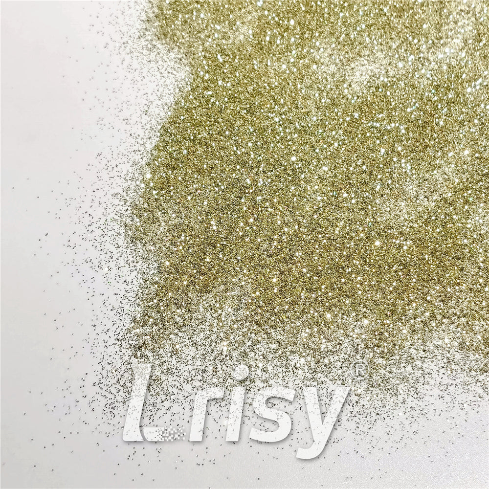 0.3mm Light Champagne Gold Glitter Pure Color B0200