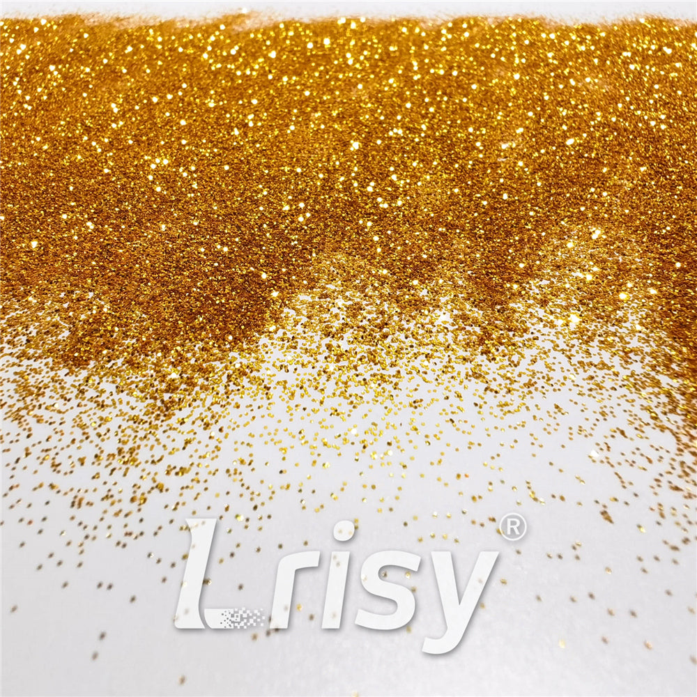 0.3mm Lemon Gold Glitter Pure Color B0221