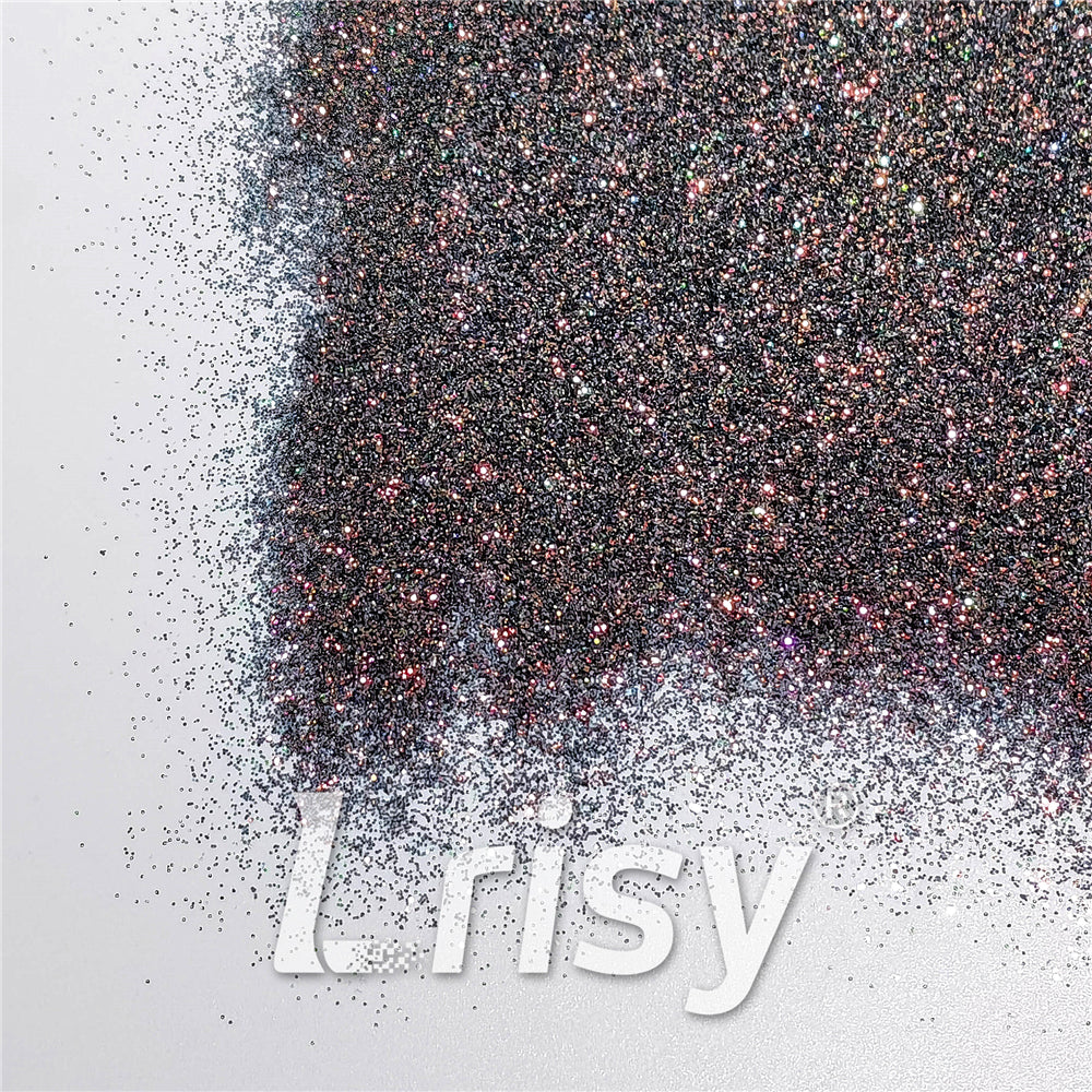 Custom Mixed Deep Space Coffee To Green Iridescent Glitter GEX016 (By Chris.e KC)