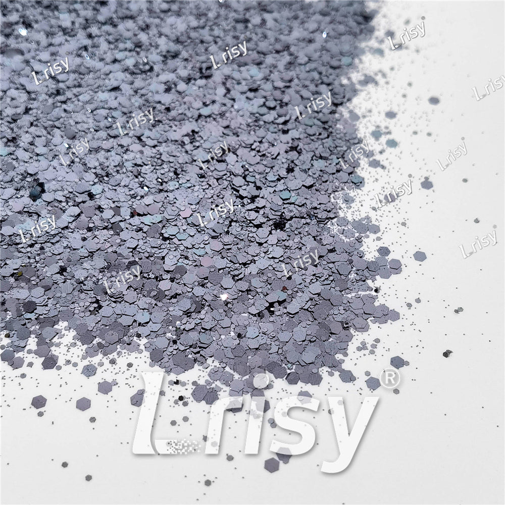 General Mixed Traffic Grey Glitter Pure Color B01002