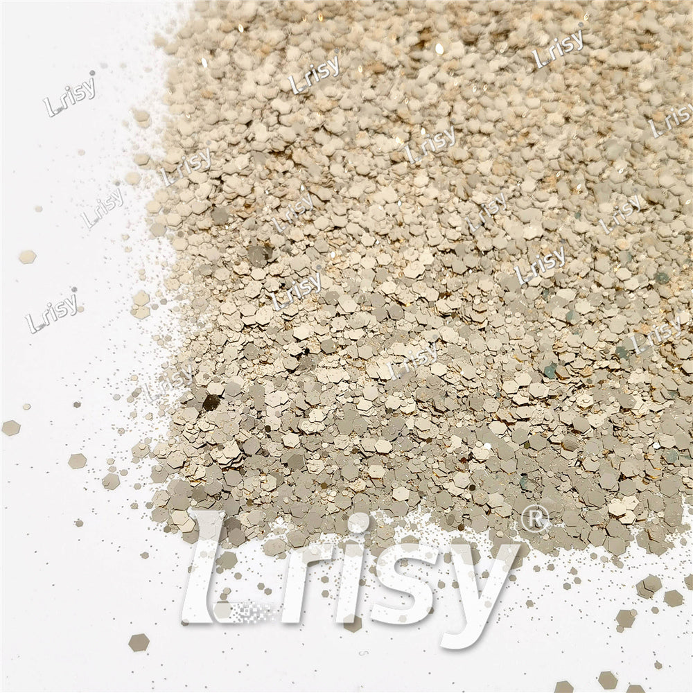 General Mixed Luxury Gold Glitter Pure Color B0217