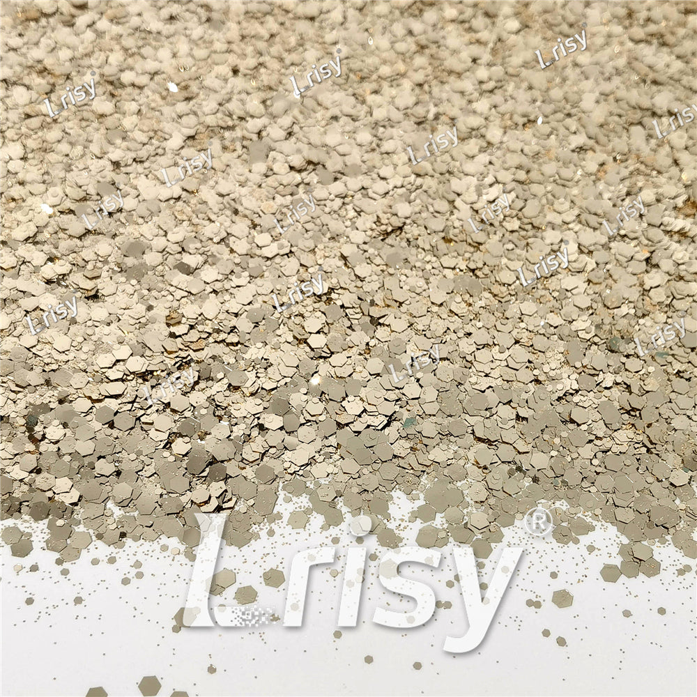 General Mixed Luxury Gold Glitter Pure Color B0217