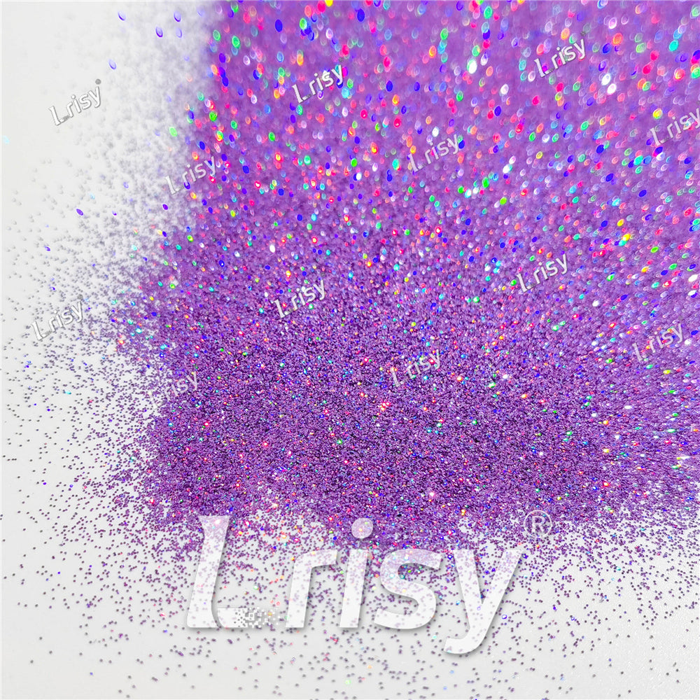 0.2mm Holographic Light Purple Extra Fine Glitter (Ultra-thin) LB0802