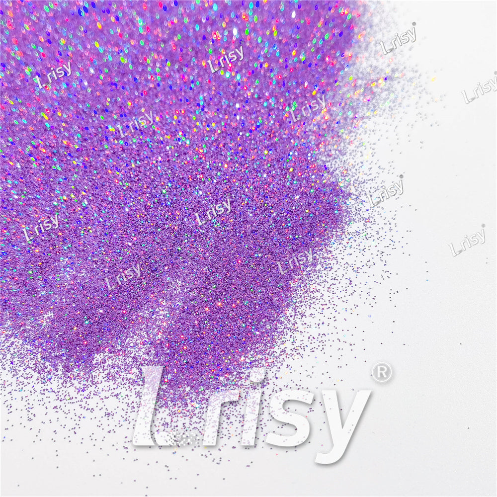 0.2mm Holographic Light Purple Extra Fine Glitter (Ultra-thin) LB0802