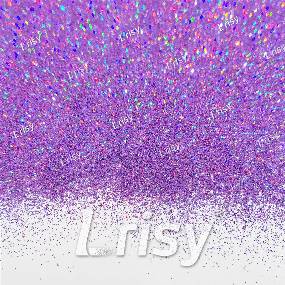 0.2mm Holographic Light Purple Extra Fine Glitter (Ultra-thin) LB0802