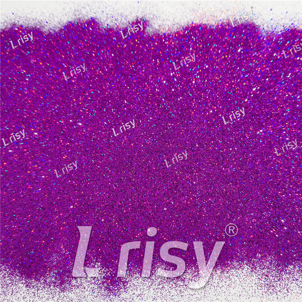 0.2mm Holographic Purple Extra Fine Glitter (Ultra-thin) LB0800