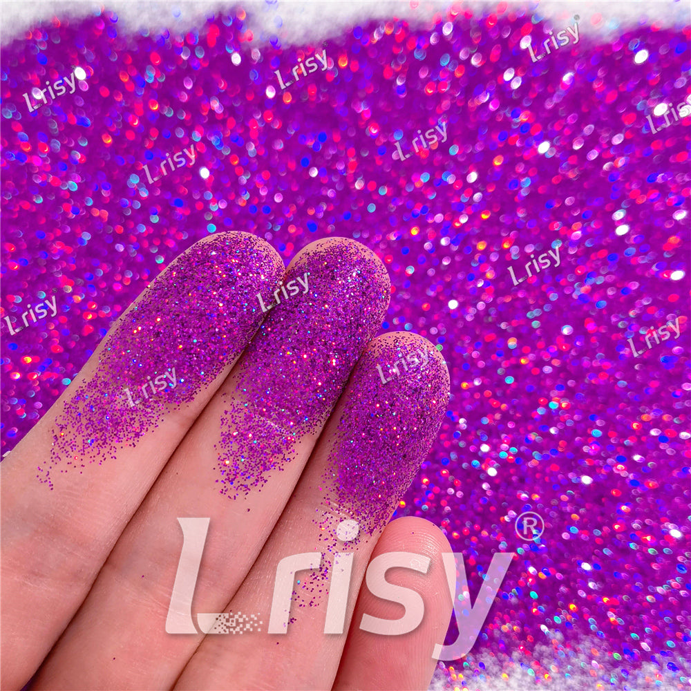 0.2mm Holographic Purple Extra Fine Glitter (Ultra-thin) LB0800